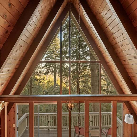 Lake & Mountain A-Frame Wellness Cabin - Image 1