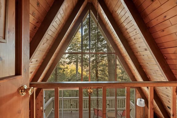 Lake & Mountain A-Frame Wellness Cabin - Image 1